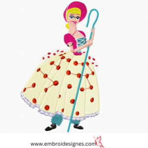 bo peep embroidery designs,Bo Peep embroidery patterns, to using on your embroidery machine