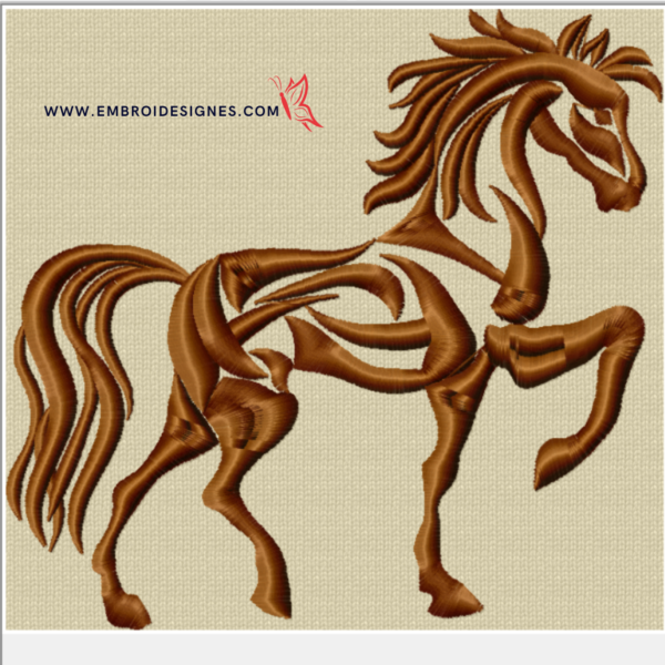 Discover the perfect horse embroidery design to elevate your style and make a statement